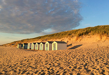 Strandhütten auf Texel